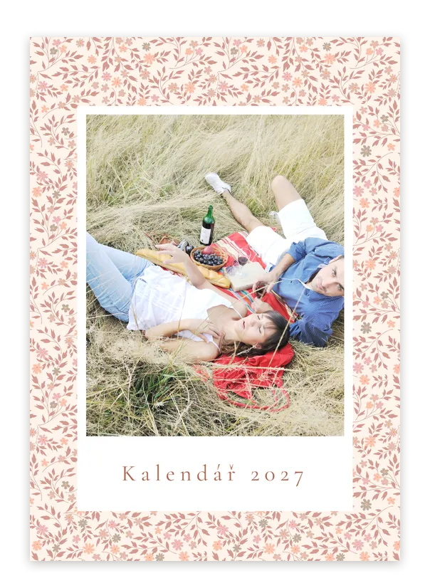 Květiny — nástěnný fotokalendář A3 na výšku