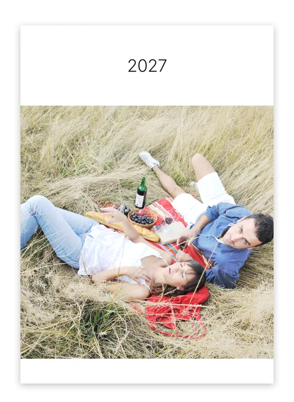 Lehkost — nástěnný fotokalendář A3 na výšku